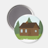 キャビン・イン・ザ・ツリーズ マグネット (正面/裏面)