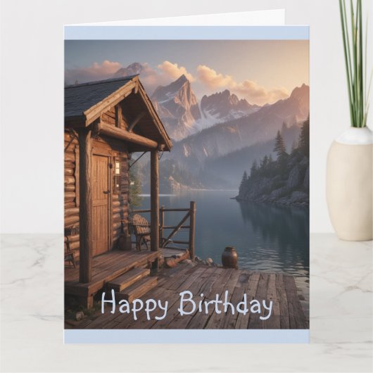 キャビン・オン・ザ・レイク カード (正面)