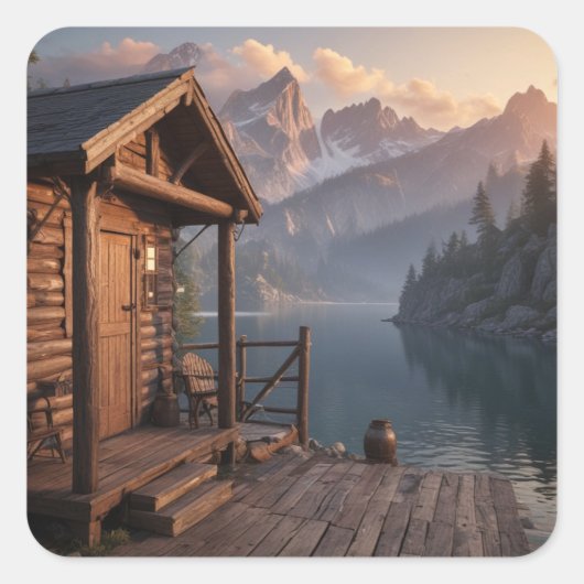 キャビン・オン・ザ・レイク スクエアシール (正面)