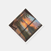 キャビン・オン・ザ・レイク スタンダードカクテルナプキン (角)