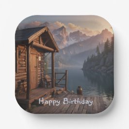 キャビン・オン・ザ・レイク ペーパープレート