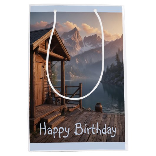 キャビン・オン・ザ・レイク ミディアムペーパーバッグ (正面)