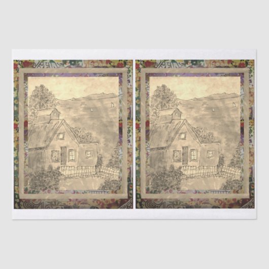 キャビン・オン・ザ・レイク 薄葉紙 (正面)