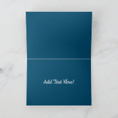 キャビン・クリスマス カード (内部)