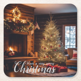 キャビン・コースター | シーン5 スクエアペーパーコースター