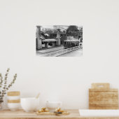 キャビン・ジョン・ストリートカー1930年代 ポスター (キッチン)