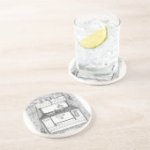 キャビン・ストーブ コースター (側面)