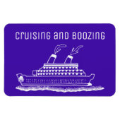 キャビン・ドア・クルーズ船旅のクライザーとブーイング マグネット (横)
