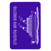 キャビン・ドア・クルーズ船旅のクライザーとブーイング マグネット (縦)