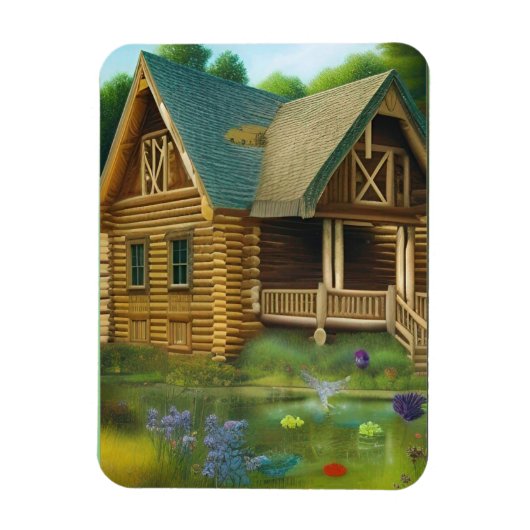 キャビン・バイ・ザ・ポンド マグネット (縦)