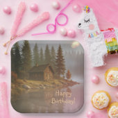 キャビン・バイ・ザ・レイク ペーパープレート (パーティー)