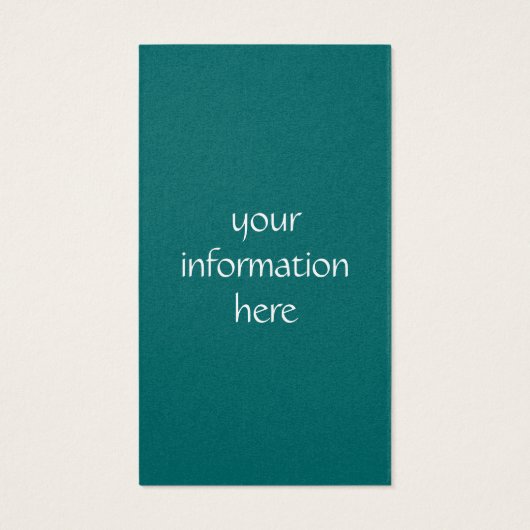 キャビン・ビジネス・カード (裏面)