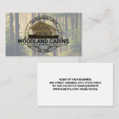 キャビン | フォレストの木 名刺 (正面/裏面)