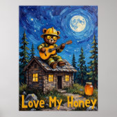 キャビン・ブルース：ベアーズムーンライトセレナーデ ポスター (正面)