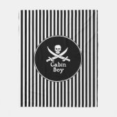 キャビン・ボーイ フリースブランケット (正面)