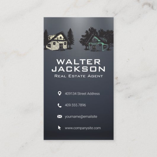 キャビン |実在不動産名取引証 名刺 (正面)