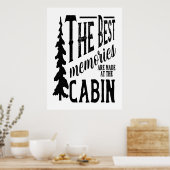 キャビン – 思い出最高のの数 ポスター (キッチン)