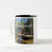 キャビンATVバケーション ツートーンマグカップ (正面左)