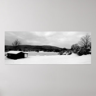 キャビンB&W ポスター