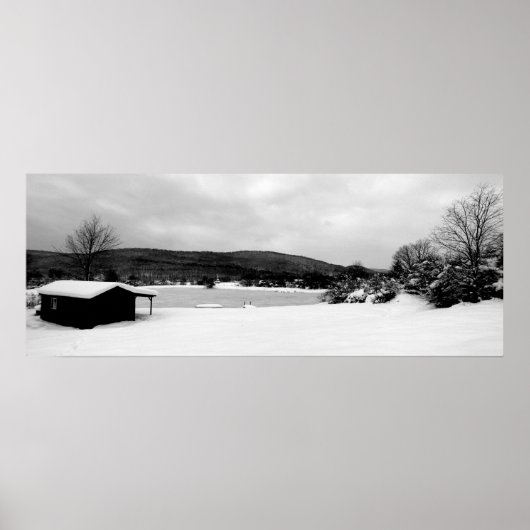 キャビンB&W ポスター (正面)