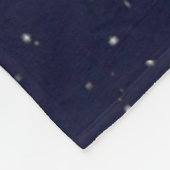 "キャビンby the Lake"フリースブランケットデザイン。 フリースブランケット (角)