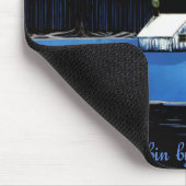 "キャビンby the Lake"マウスパッドデザイン。 マウスパッド (コーナー)