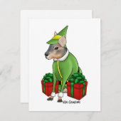 キャビー - ホリデーカード (正面/裏面)