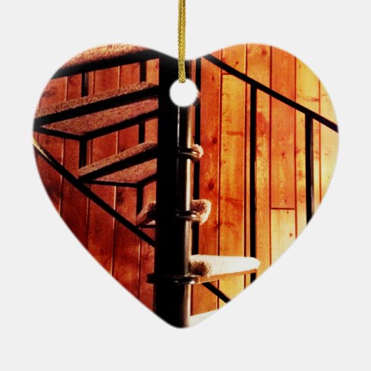 キャビ素朴ンのらせん階段 セラミックオーナメント (裏面)