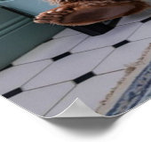 キャビ素朴ンのビブ笑わされるス：ベアバスルーム ポスター (角)