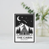 キャビ素朴ン | 自然愛好家のための風光明媚なリトリーツ シーズンポストカード (スタンド正面)