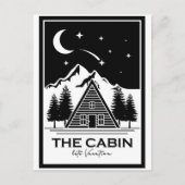 キャビ素朴ン | 自然愛好家のための風光明媚なリトリーツ シーズンポストカード (正面)