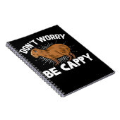 キャピおもしろいバラオーナーキャピバラペット ノートブック (右側)