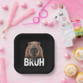 キャピおもしろいバラブラ ペーパープレート (パーティー)