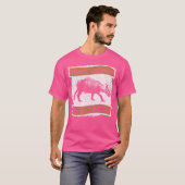 キャピおもしろいバラ Tシャツ (正面フル)