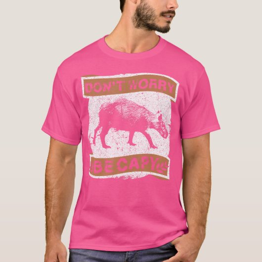 キャピおもしろいバラ Tシャツ (正面)