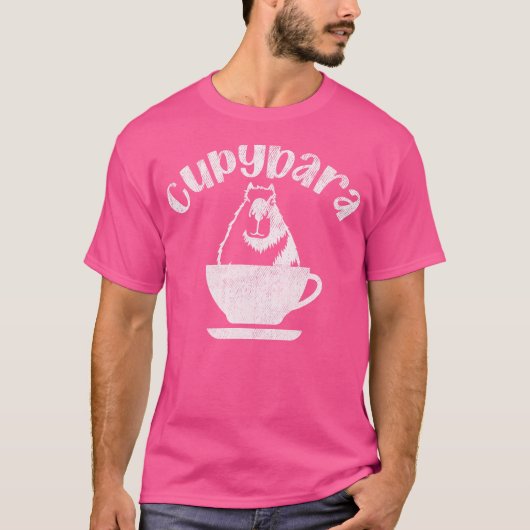 キャピおもしろいバラ Tシャツ (正面)