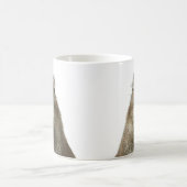 キャピおもしろいーバラマグの可愛らしい表情 コーヒーマグカップ (中央)