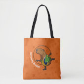 キャピおもしろいーバラ心配しないでキャピー漫画 トートバッグ (正面)