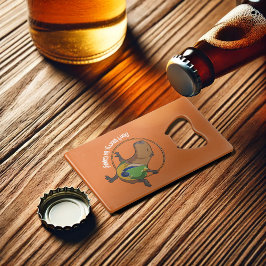 キャピおもしろいーバラ心配するな！フープ漫画 クレジットカード栓抜き