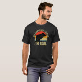 キャピカッコいいバラのジャイアント齧歯動物 Tシャツ (正面フル)