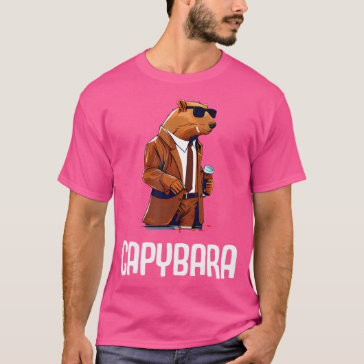 キャピクールバラサングラスウォーターピグ南米C Tシャツ (正面)