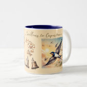 キャピストラーノバーンスワローズインゴールデンサンセット11オズ ツートーンマグカップ (正面右)