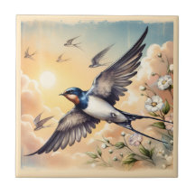 キャピストラーノバーンスワローズインゴールデンサンセット