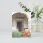 キャピストラーノミッションドアポストカード ポストカード (スタンド正面)