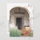 キャピストラーノミッションドアポストカード ポストカード (正面/裏面)