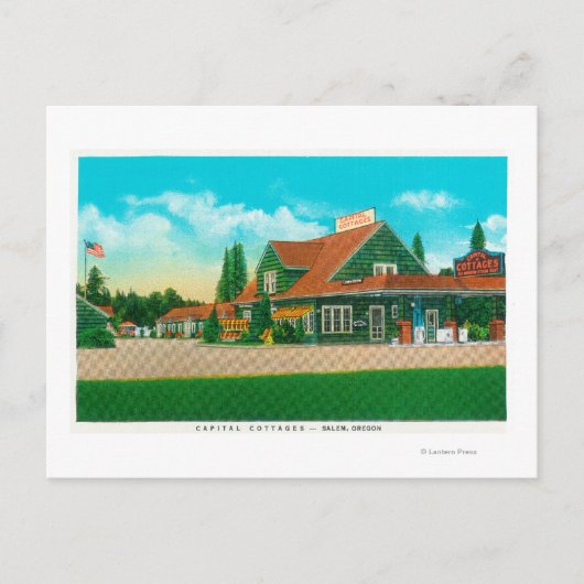 キャピタルコテージズサレムの外観、または ポストカード (正面)