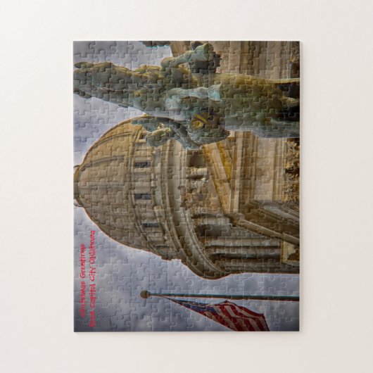 キャピタルシティオクラホマ。ジグソーパズル ジグソーパズル (縦)