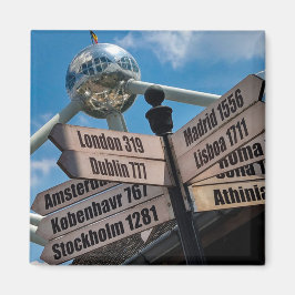 キャピタルシティシンボルや象徴，ブリュッセル マグネット