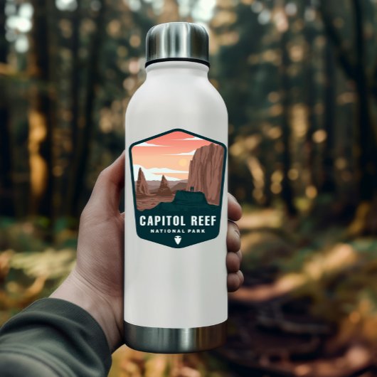 キャピタルリーフナショナルパークユタ |ダイカットのシール シール