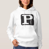 キャピタルPウォメンズフード付きスウェットシャツ パーカ (正面)